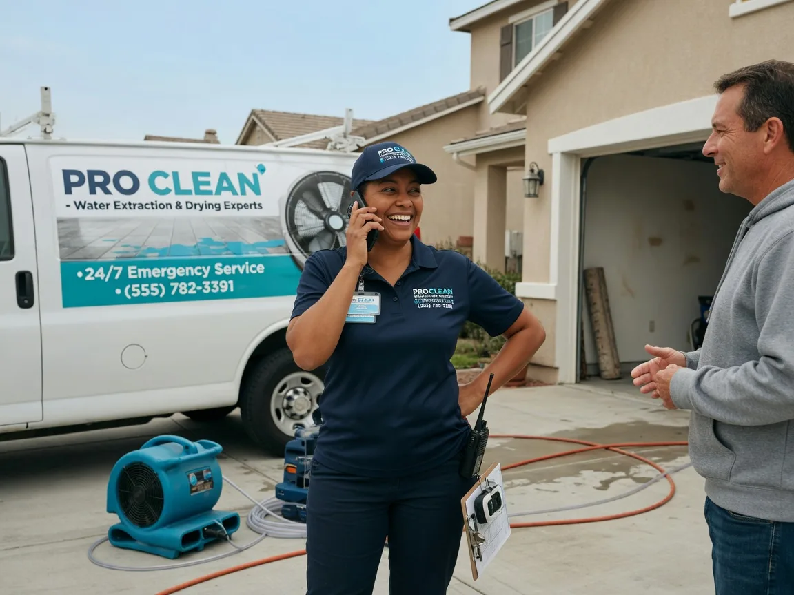 Water Extraction & Drying Tustin, CA FAQs